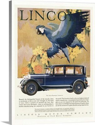 Lincoln Automobile Advertisement