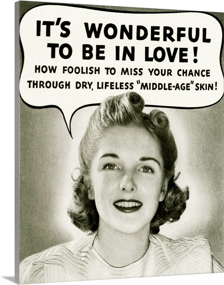 1940s UK Palmolive Magazine Advert (detail)
