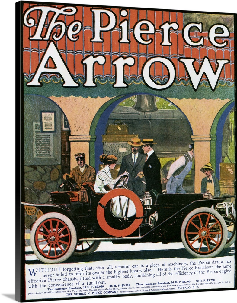 1910s USA Pierce Arrow Magazine Advert