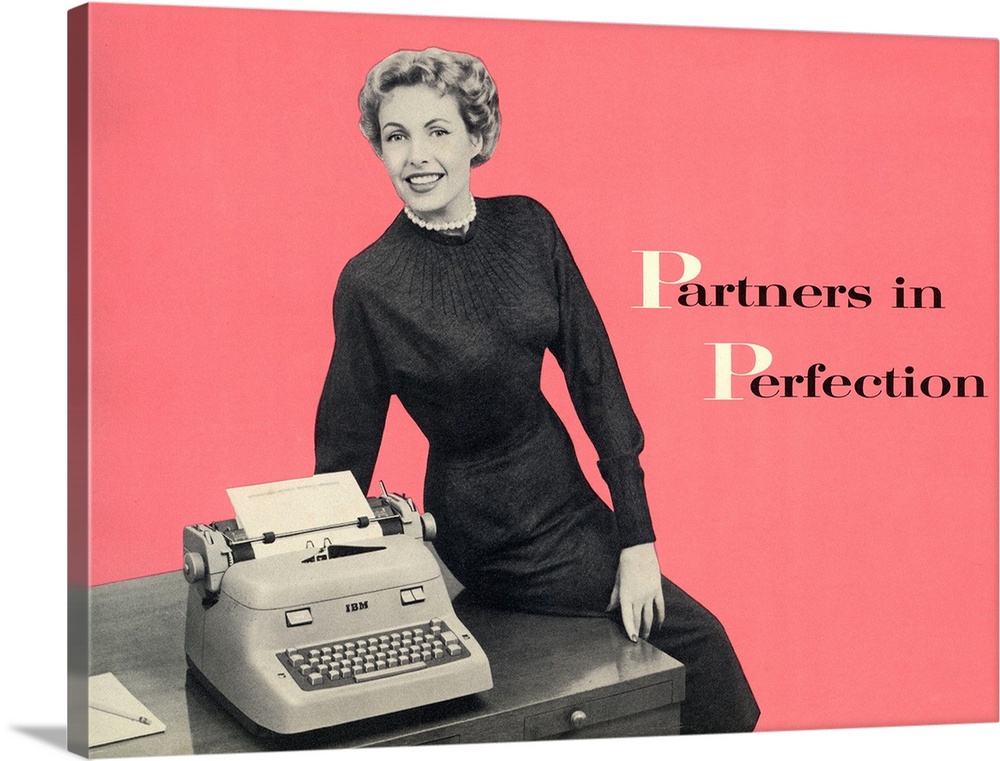 1940s UK Typewriters Magazine Advert (detail)