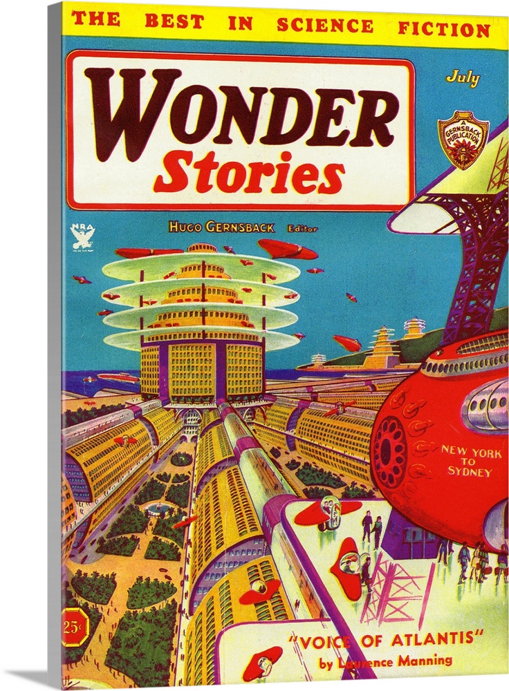 Wonder Stories, July