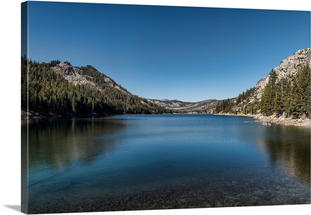 Scenic Echo Lake, near Lake Tahoe in California's Eastern Sierras.