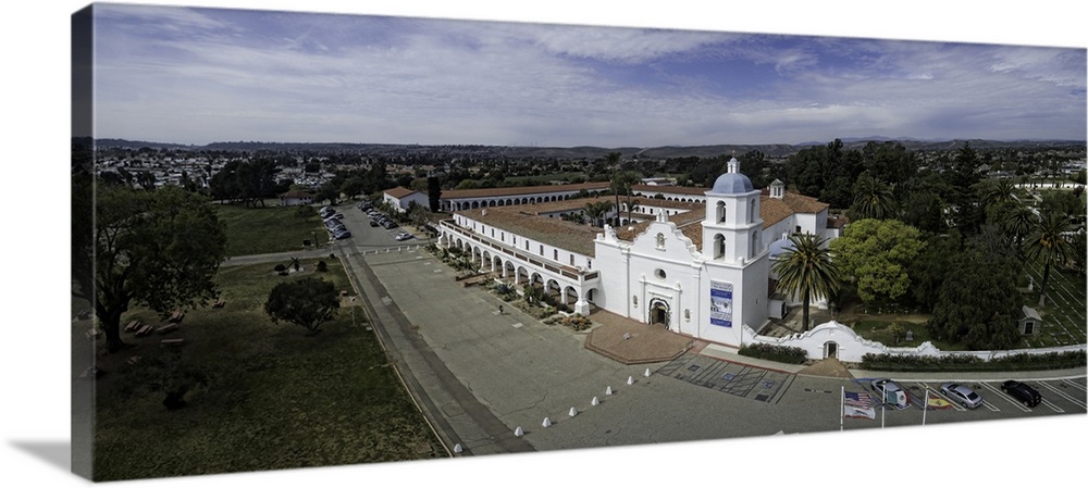Mission San Luis Rey in Oceanside, California, USA.