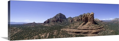 Sedona Arizona aerial panoramic