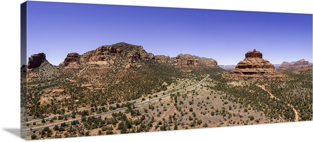 Sedona, Arizona landscape panoramic