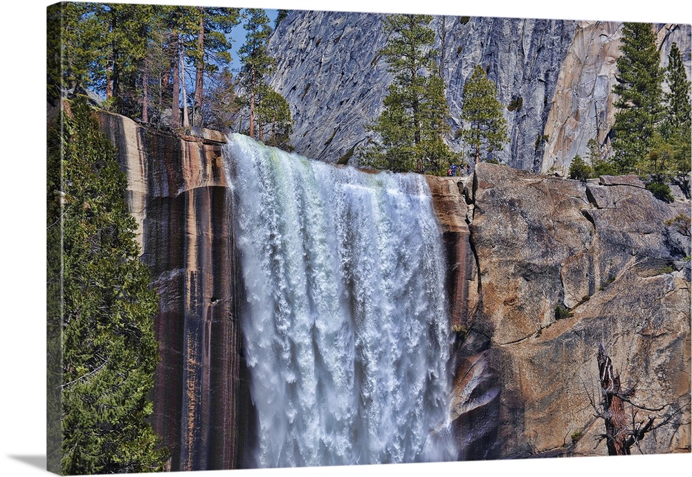 The power or Vernal Falls, Yosemite National Park, California, USA.