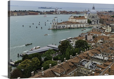 Venice, Italy - view from St  Mark's belltower