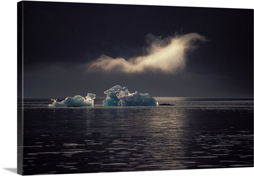 Icebergs Alexander Archipelago Frederick Sound Summer Southeast Alaska