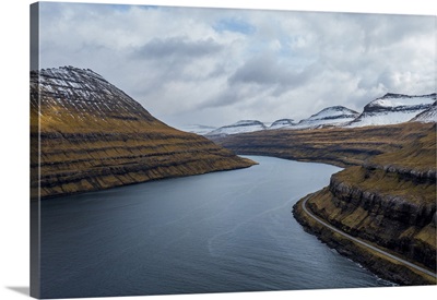 A View Across Funningur On The Faroe Islands