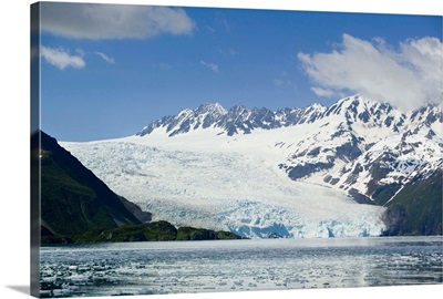 Aialik Glacier meets Aialik Bay within the Kenai Fjords National Park Southcentral