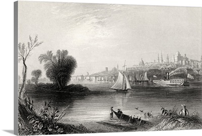 Albany, New York, USA In The 19th Century