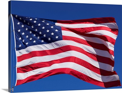 American Flag, Pahreah, Utah, USA