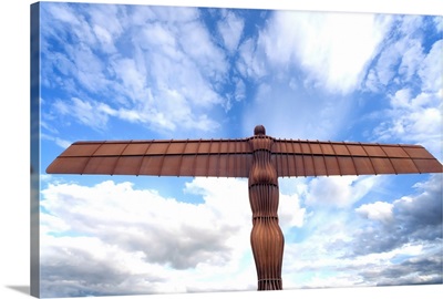 Angel Of The North Sculpture. Gateshead, Tyne And Wear, England