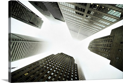 Architectural Photographs Of Business District In Toronto, Ontario, Canada