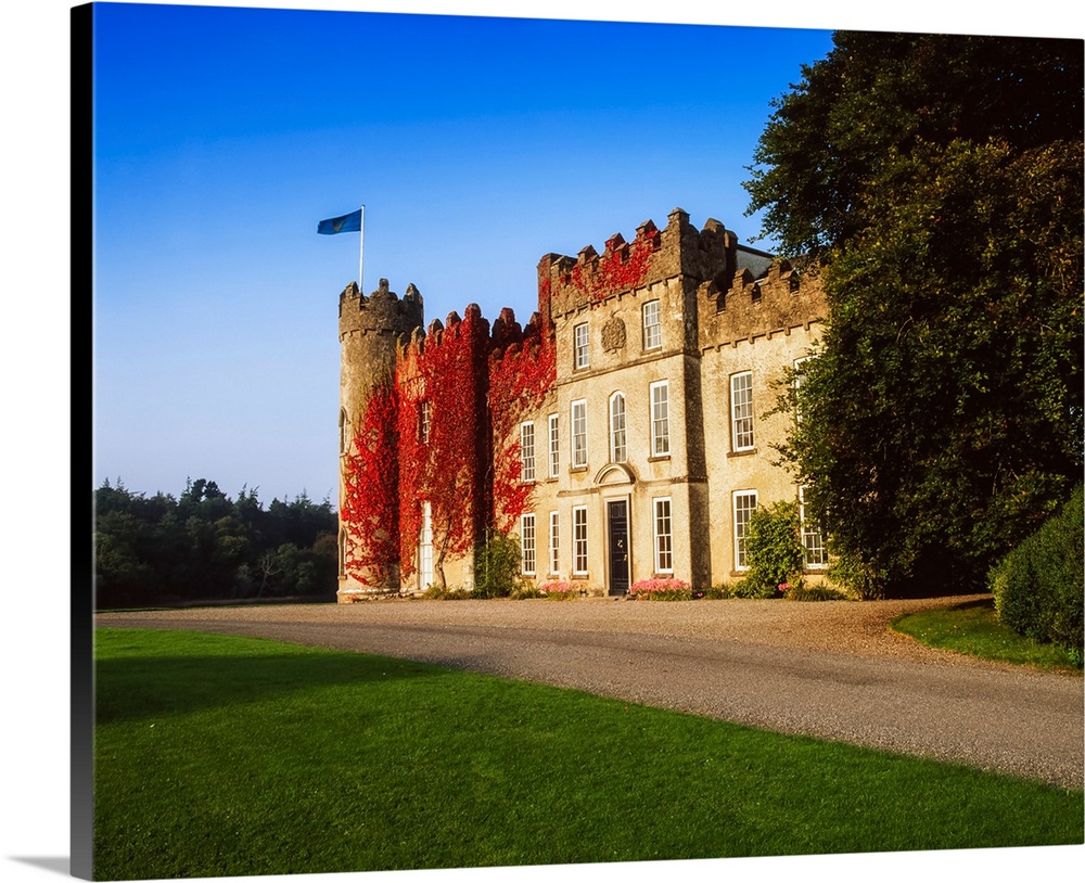 Ballinlough Castle, Westmeath, Ireland, Late Summer.