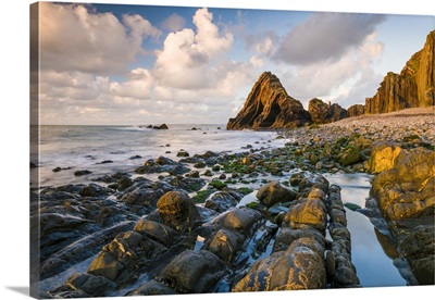 Blackchurch Rock At Mouth Mill On The North Devon Heritage Coast