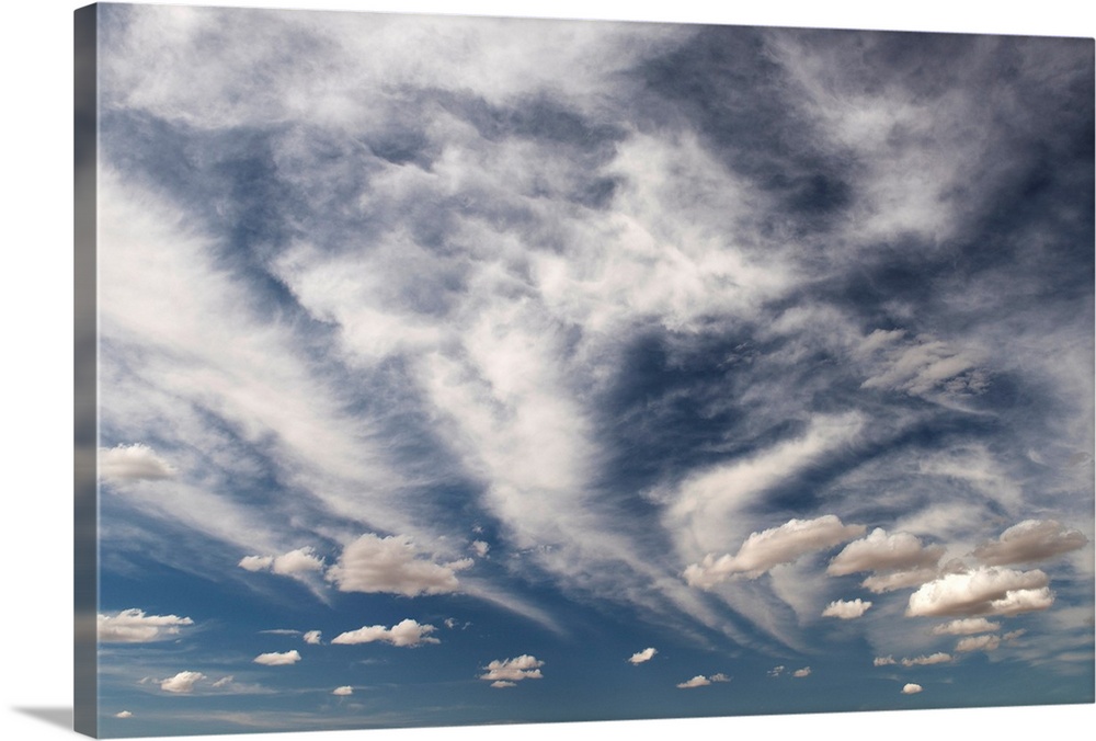 Blue sky with cloud, Palouse, Washington, United States of America.