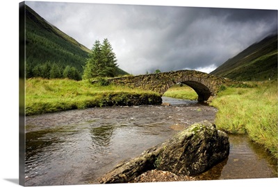 Bridge Over River, Scotland