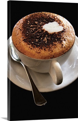 Cappuccino With Cocoa Powder