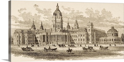 City Hall In San Francisco, California In 1870s