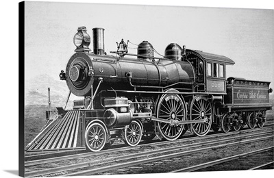 Class 999 Locomotive Used On The New York Central And Hudson River Railroad, 19th C.
