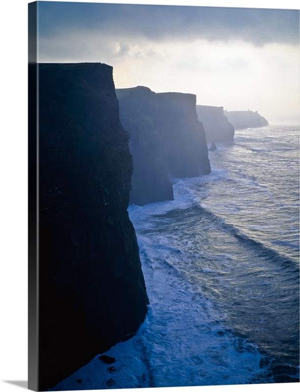 Cliffs Of Moher, County Clare, Ireland Wall Art, Canvas Prints, Framed 