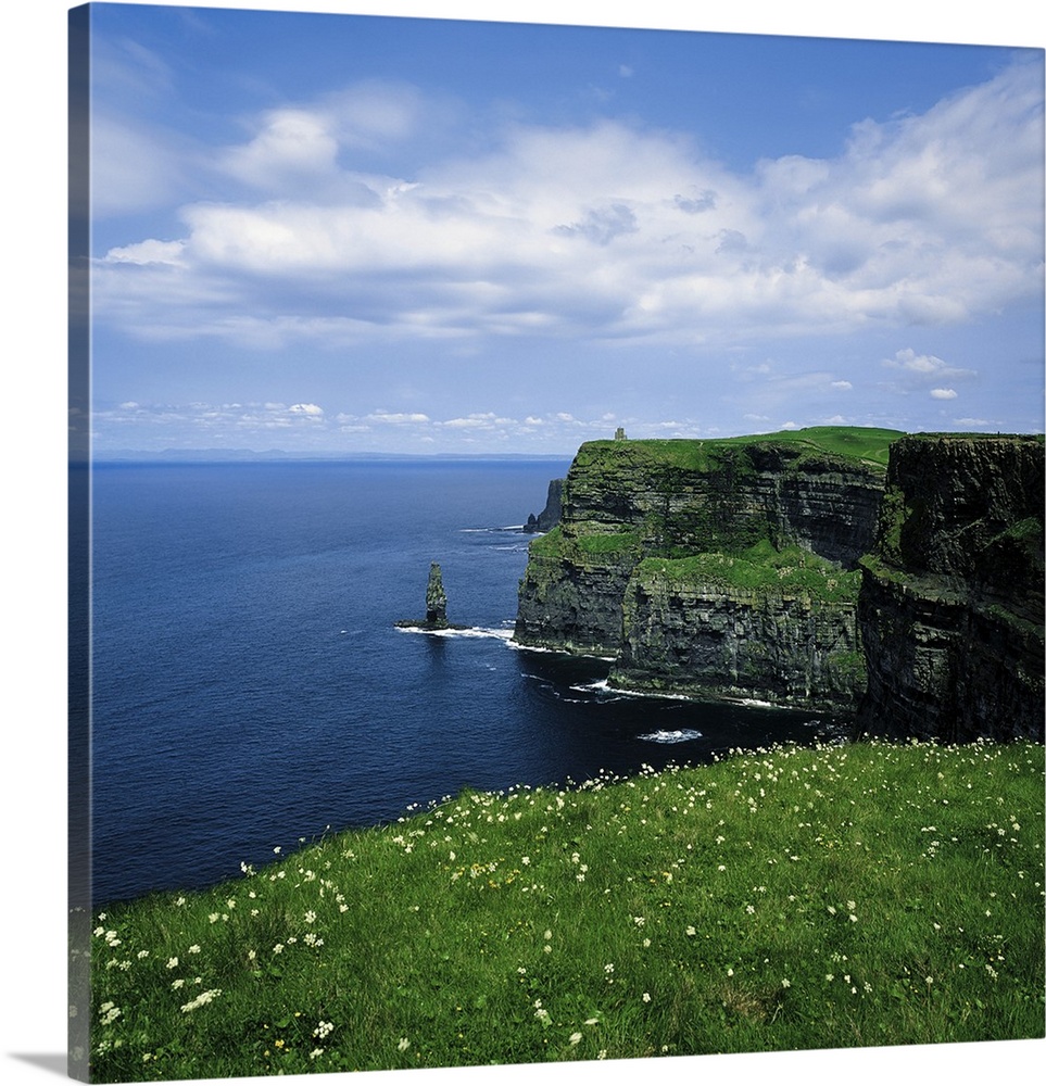 Cliffs Of Moher, County Clare, Ireland, Cliffs On The Atlantic Ocean