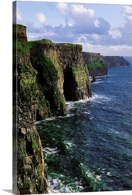 Cliffs Of Moher, County Clare, Ireland, Cliffs On The Atlantic Ocean
