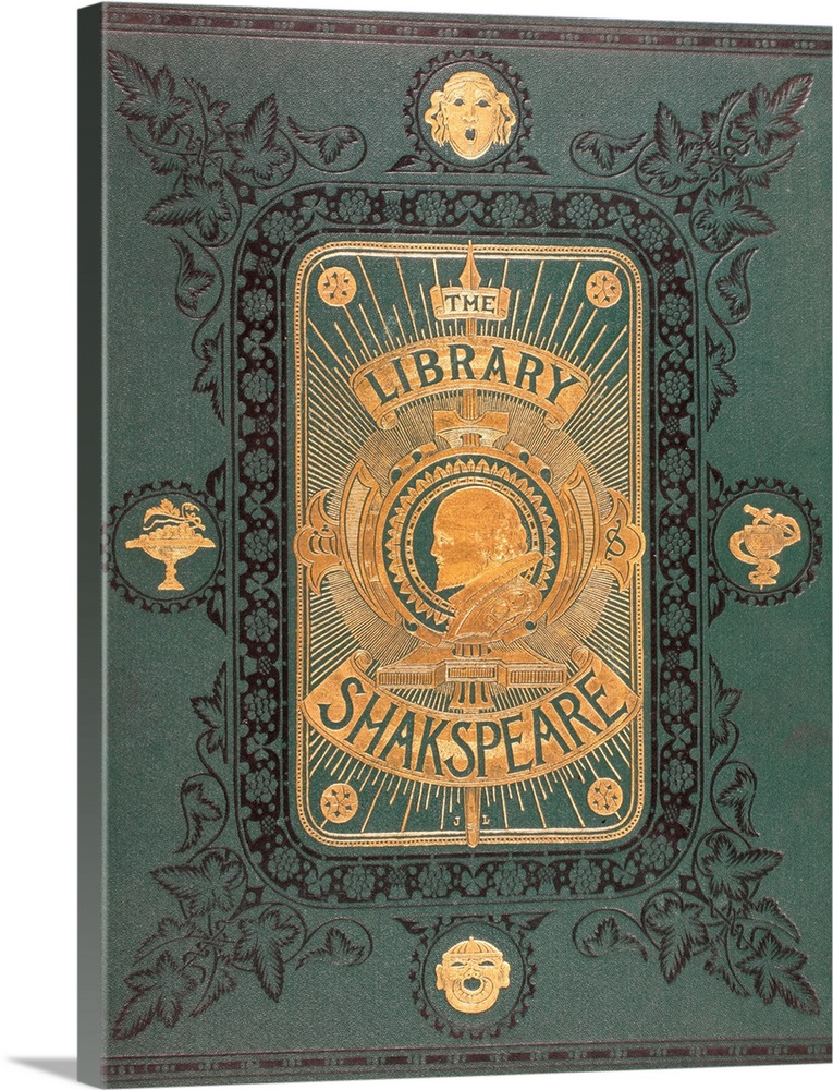 Cover From The Illustrated Library Shakspeare, Published London 1890.
