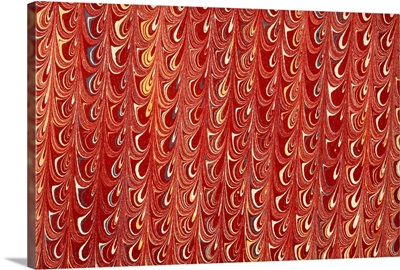 Decorative Endpaper From A Nineteenth Century Book