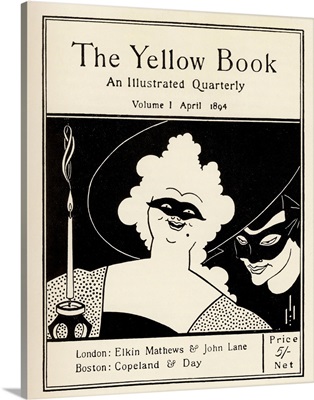 Design By Aubrey Beardsley, Cover Of The Yellow Book Volume 1