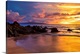 image thumbnail of Dramatic clouds during a sunset on a beach; Makena, Maui, Hawaii, United States of America.
