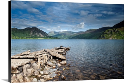 Ennerdale Water In The Lake District National Park, Cumbria, England
