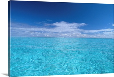 French Polynesia, Bora Bora, Crystal Clear Calm Waters