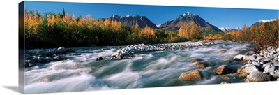 Granite Creek In Autumn, Southcentral, Alaska