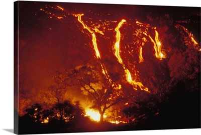 Hawaii, Hawaii Volcanoes National Park, Lava Flows