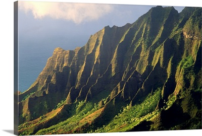 Hawaii, Kauai, Na Pali Coast, Kalalau Valley