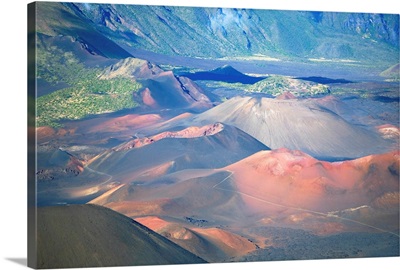 Hawaii, Maui, Haleakala National Park, Haleakala Crater
