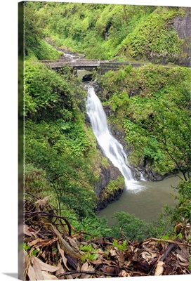 Hawaii, Maui, Hana, Wailua Falls