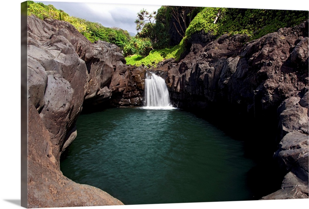 Hawaii, Maui, Kipahulu, one of the seven sacred pools
