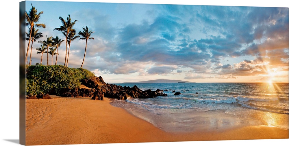 HAWAII MAUI Glossy 8x10 Photo Wall Art Poster Ocean Print Beach Sunset View 