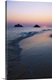 image thumbnail of Hawaii, Oahu, Kailua, Lanikai, Sun Sinking Below Horizon On Beach