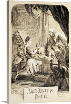 Illustration By Sir John Gilbert For King Henry IV, Part Two By William Shakespeare