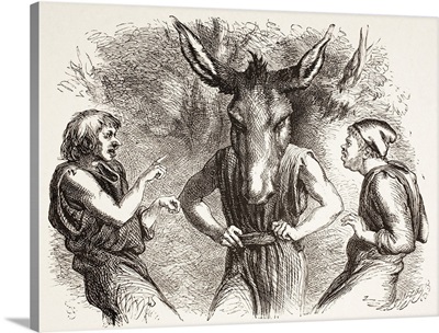 Illustration By Sirjohn Gilbert For Shakespeare's Midsummer Night's Dream