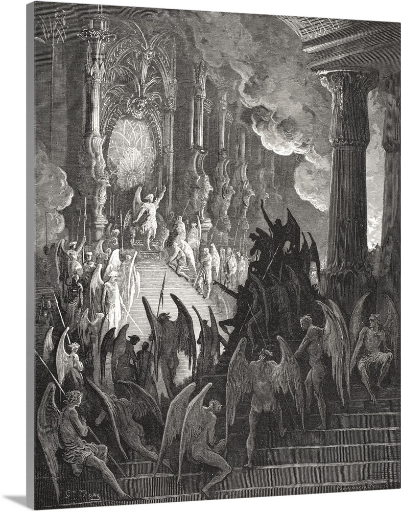 Dore's Illustrations for Paradise Lost