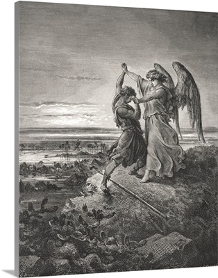 Jacob Wrestling With The Angel