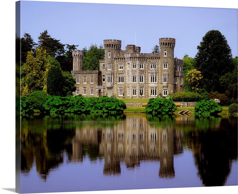 Johnstown Castle, County Wexford, Ireland, 19Th Century Gothic Revival