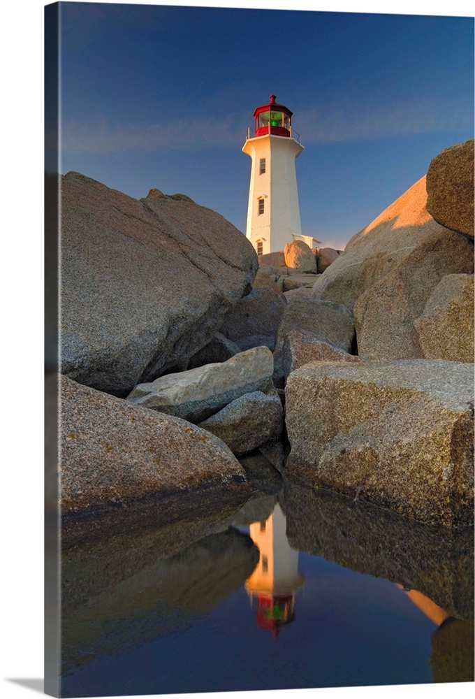Lighthouse, Peggy's Cove, Nova Scotia, Canada