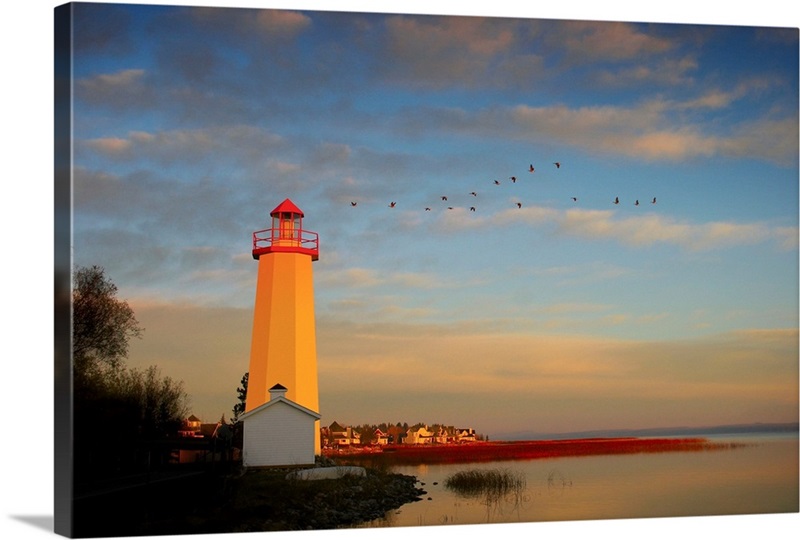 Lighthouse, Sylvan Lake, Alberta, Canada Great Big Canvas