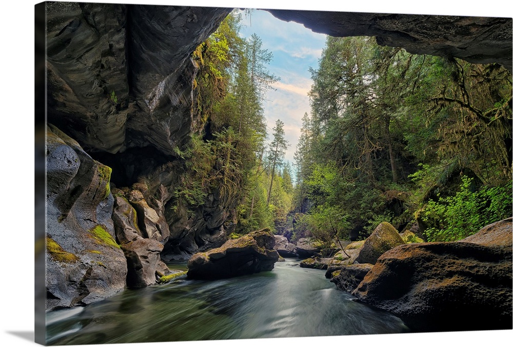 Little Huson Caves, near Woss, British Columbia, Canada